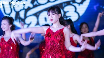 Ấn tượng Hội thi dân vũ trong nữ cán bộ, công chức, viên chức, người lao động