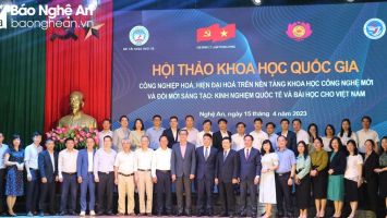 Hội thảo về công nghiệp hóa, hiện đại hóa trên nền tảng khoa học công nghệ mới