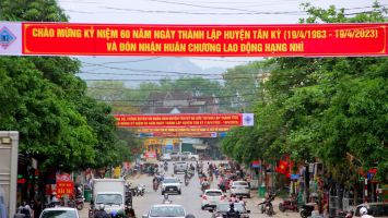 Cùng xây đắp 'quê chung' Tân Kỳ