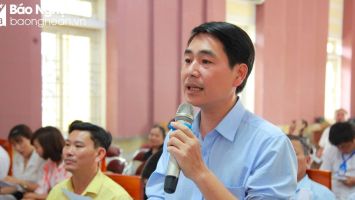 Cử tri thị xã Cửa Lò phản ánh nhiều bất cập của các dự án trên địa bàn