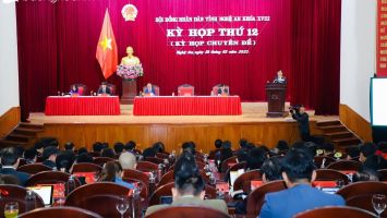 Thường trực HĐND tỉnh Nghệ An triệu tập Kỳ họp thứ 13 HĐND tỉnh