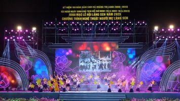 Nghệ An long trọng khai mạc Lễ hội Làng Sen năm 2023