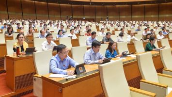 Quốc hội thảo luận tại tổ và hội trường về kinh tế - xã hội và dự án Luật Hợp tác xã (sửa đổi)