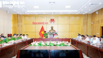 UBND tỉnh Nghệ An chỉ đạo tháo gỡ vướng mắc, đẩy mạnh triển khai Đề án 06