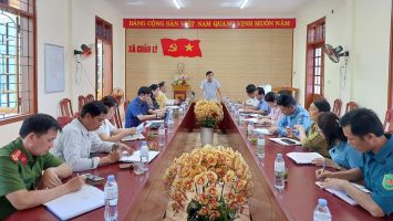 Phó Chủ tịch HĐND tỉnh Nguyễn Như Khôi làm việc với xã Châu Lý, huyện Quỳ Hợp