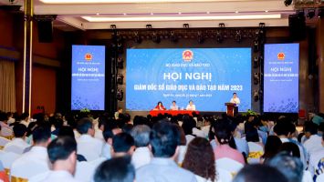Bộ Giáo dục và Đào tạo tổ chức Hội nghị với giám đốc sở 63 tỉnh, thành để triển khai nhiệm vụ năm học 2023 - 2024