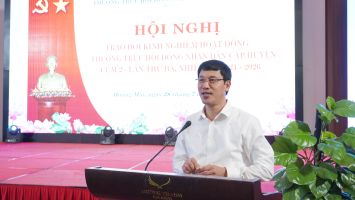 Báo cáo đề dẫn Hội nghị giao ban Thường trực HĐND cấp huyện - cụm 2, lần thứ ba, nhiệm kỳ 2021 - 2026