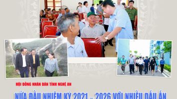 Hội đồng nhân dân tỉnh Nghệ An: NỬA ĐẦU NHIỆM KỲ 2021 – 2026 VỚI NHIỀU DẤU ẤN
