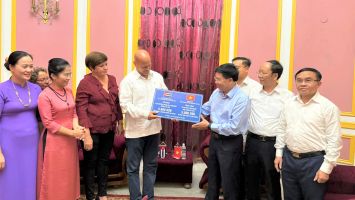 Đoàn công tác của lãnh đạo tỉnh Nghệ An thăm và làm việc tại Cuba