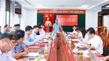 HĐND tỉnh giám sát việc thực hiện các nghị quyết liên quan đến các cơ chế, chính sách tại huyện Anh Sơn