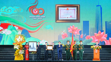 Thành phố Vinh long trọng kỷ niệm 60 năm thành lập, 235 năm Phượng Hoàng Trung Đô, đón nhận Huân chương Độc lập hạng Nhì