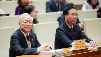 Tổng Bí thư Nguyễn Phú Trọng dự phiên khai mạc kỳ họp Quốc hội bất thường