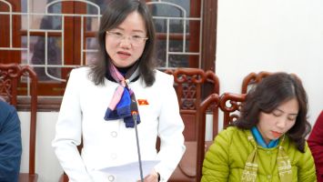 Đoàn đại biểu Quốc hội giám sát chuyên đề tại Sở Nội vụ