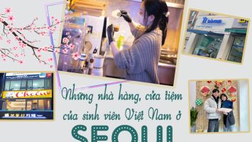 Những nhà hàng, cửa tiệm của sinh viên Việt Nam ở Seoul