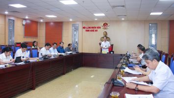 Ban Pháp chế HĐND tỉnh thẩm tra dự thảo Nghị quyết quy định chính sách đối với đối tượng dôi dư do sắp xếp đơn vị hành chính