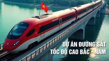 Vị trí dự kiến đặt 23 ga trên tuyến đường sắt tốc độ cao Bắc - Nam