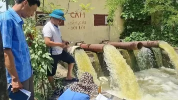 Sở Nông nghiệp và Phát triển nông thôn trả lời cử tri xã Nghi Phương, huyện Nghi Lộc về điều tiết nước từ Ba ra Nam Đàn về dòng sông Cấm