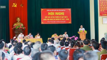 Nhiều kiến nghị của cử tri tỉnh Nghệ An trước Kỳ họp thứ 8, Quốc hội khóa XV được tổng hợp, báo cáo Ủy ban Thường vụ Quốc hội