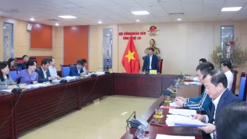 Ban Kinh tế - Ngân sách thẩm tra các dự thảo nghị quyết trình Kỳ họp chuyên đề của HĐND tỉnh Nghệ An