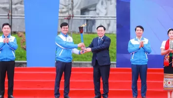 Chủ tịch Quốc hội dự phát động Tết trồng cây 'Đời đời nhớ ơn Bác Hồ', Lễ khởi động Tháng Thanh niên toàn quốc năm 2024 tại Truông Bồn