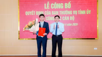 Ban Thường vụ Tỉnh ủy Nghệ An điều động, phân công, chỉ định Bí thư Thị ủy Thái Hòa giữ chức Bí thư Đảng ủy Khối Các cơ quan tỉnh