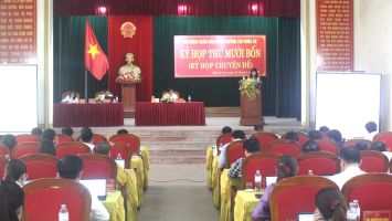 Kỳ họp thứ 14 HĐND huyện Quỳnh Lưu thông qua 3 nghị quyết quan trọng