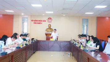 Thường trực HĐND tỉnh Nghệ An thống nhất đổi mới khung thời gian tổ chức kỳ họp thường lệ giữa năm 2024 của HĐND tỉnh