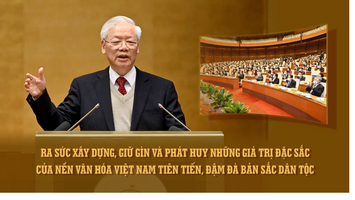 Ra sức xây dựng, giữ gìn và phát huy những giá trị đặc sắc của nền văn hóa Việt Nam tiên tiến, đậm đà bản sắc dân tộc