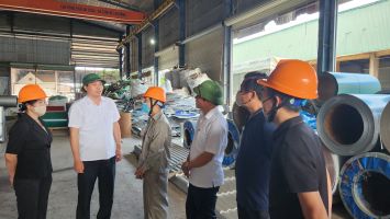 Khảo sát việc việc chấp hành quy định về an toàn, vệ sinh lao động tại các khu công nghiệp, cụm công nghiệp và làng nghề