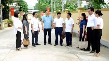 Hội đồng nhân dân tỉnh giám sát xây dựng nông thôn mới ở Tân Kỳ