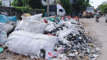 Cần sớm giải quyết thực trạng ô nhiễm môi trường tại Cụm công nghiệp Diễn Hồng