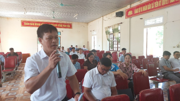 Đại biểu HĐND tỉnh tiếp xúc cử tri tại xã Tiên Kỳ, huyện Tân Kỳ