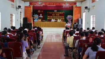 Đại biểu HĐND tỉnh tiếp xúc cử tri tại huyện Quỳnh Lưu