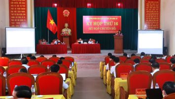 HĐND huyện Quỳnh Lưu thông qua chủ trương đầu tư 4 dự án sử dụng vốn đầu tư công