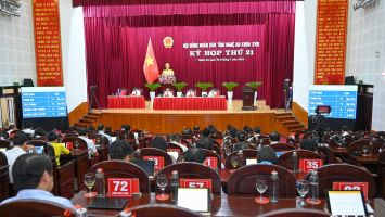 HĐND tỉnh Nghệ An thông qua chương trình giám sát  của HĐND tỉnh năm 2025