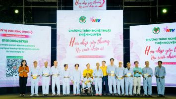 Hòa nhịp yêu thương mang đến nụ cười nhân ái cho người bệnh