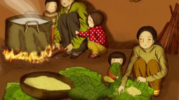 Bếp lửa tuổi thơ