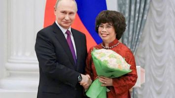 Tổng thống Nga Vladimir Putin: “Các dự án của bà Thái Hương góp phần tăng cường hợp tác chiến lược giữa hai nước”