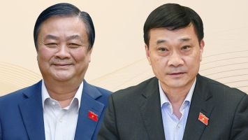 Ông Vũ Hồng Thanh và ông Lê Minh Hoan giữ chức Phó Chủ tịch Quốc hội