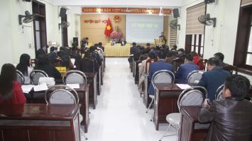 HĐND huyện Quỳ Hợp thông qua nghị quyết tổ chức lại các phòng chuyên môn trực thuộc UBND