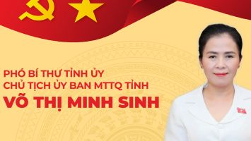 [Infographics] Chân dung Phó Bí thư Tỉnh ủy, Chủ tịch Ủy ban MTTQ tỉnh Nghệ An Võ Thị Minh Sinh