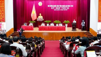 Báo cáo Kết quả Kỳ họp thứ 31 Hội đồng nhân dân tỉnh Nghệ An Khóa XVIII, nhiệm kỳ 2021 - 2026