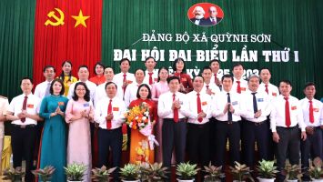 Đại hội Đảng bộ xã Quỳnh Sơn lần thứ nhất, nhiệm kỳ 2025 - 2030