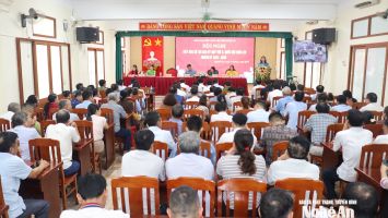 Nâng cao hiệu quả tiếp xúc cử tri trong mô hình chính quyền hai cấp: Một số kiến nghị từ thực tiễn Nghệ An