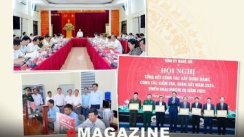 Xây dựng Đảng bộ tỉnh Nghệ An trong sạch, vững mạnh, kiểu mẫu