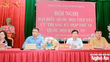 ĐOÀN ĐBQH TỈNH NGHỆ AN: KỊP THỜI TIẾP NHẬN, XỬ LÝ 26 ĐƠN THƯ CÔNG DÂN TRONG THÁNG 12