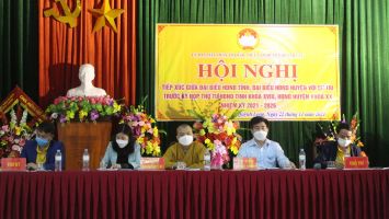 Đại biểu HĐND tỉnh tiếp xúc cử tri huyện Quỳnh Lưu trước kỳ họp thứ 4, HĐND tỉnh khóa XVIII