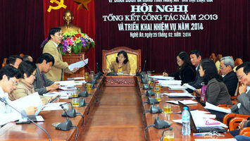 Hội Luật gia Văn phòng Đoàn ĐBQH và HĐND tỉnh Nghệ An triển khai nhiệm vụ năm 2014