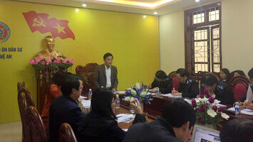 Khảo sát công tác giải quyết đơn thư  khiếu nại, tố cáo tại Cục Thi hành án dân sự tỉnh Nghệ An