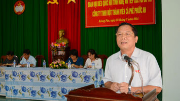 Đại biểu Quốc hội tỉnh Nghệ An tiếp xúc cử tri tại Đắk Lắk